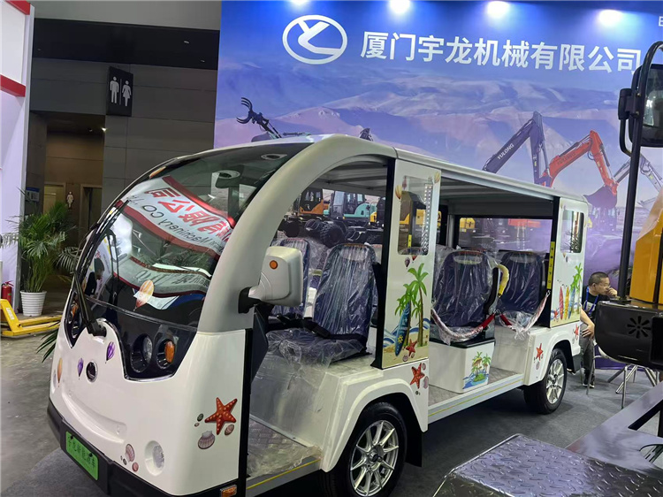 宇龙新能源车亮相第四届长沙国际工程机械展览会！